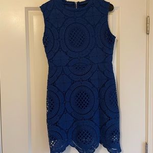 Royal blue dress